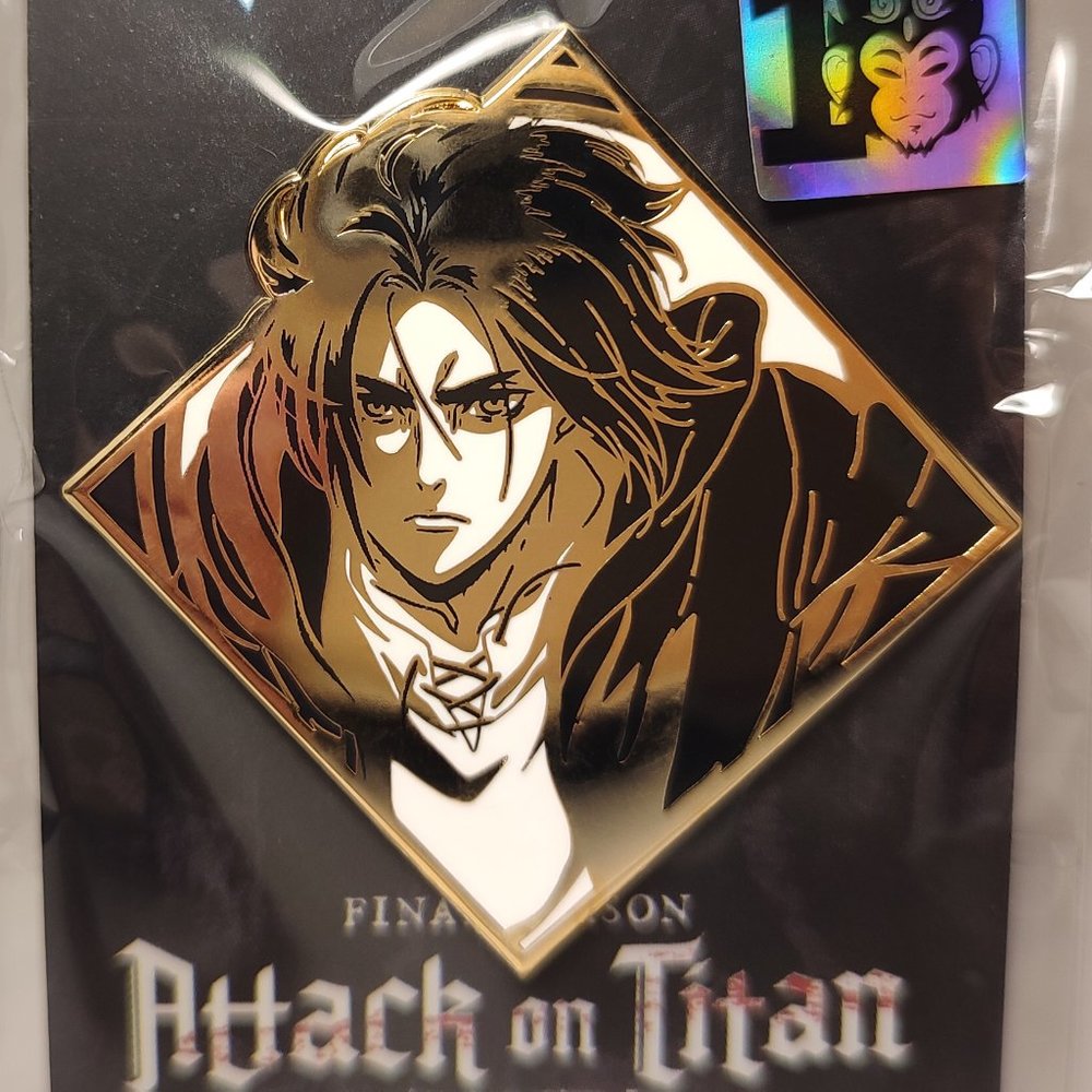 Eren Jeager Official Attack On Titan Limited Edition Enamel Pin
